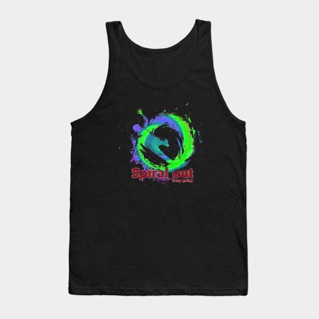 Spiral out - Keep going version 3 Tank Top by obstinator